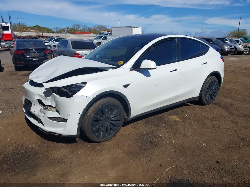 2022 Tesla Model Y Long Range Dual Motor All-Wheel Drive 7SAYGAEE8NF540779 photo 1