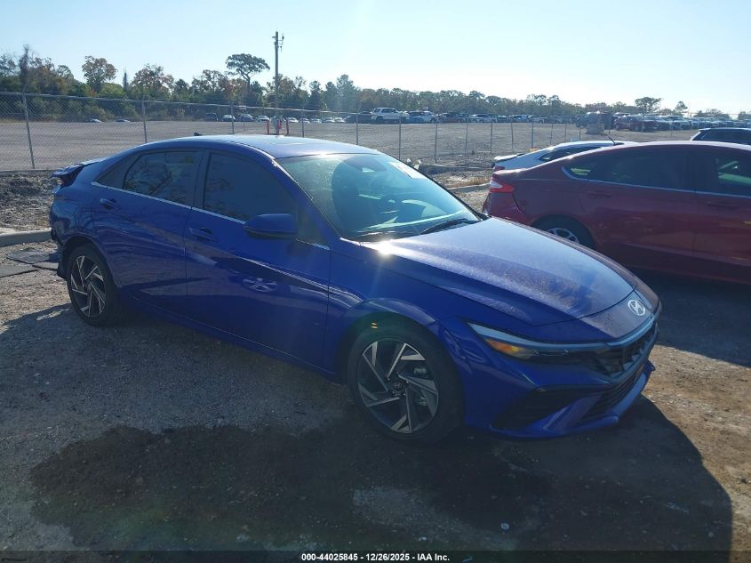 2025 Hyundai Elantra Sel Convenience