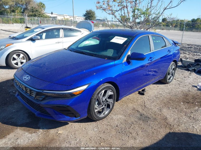 2025 Hyundai Elantra Sel Convenience