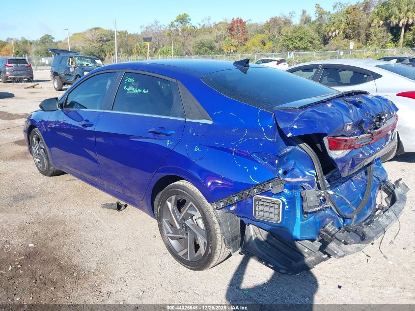 2025 Hyundai Elantra Sel Convenience