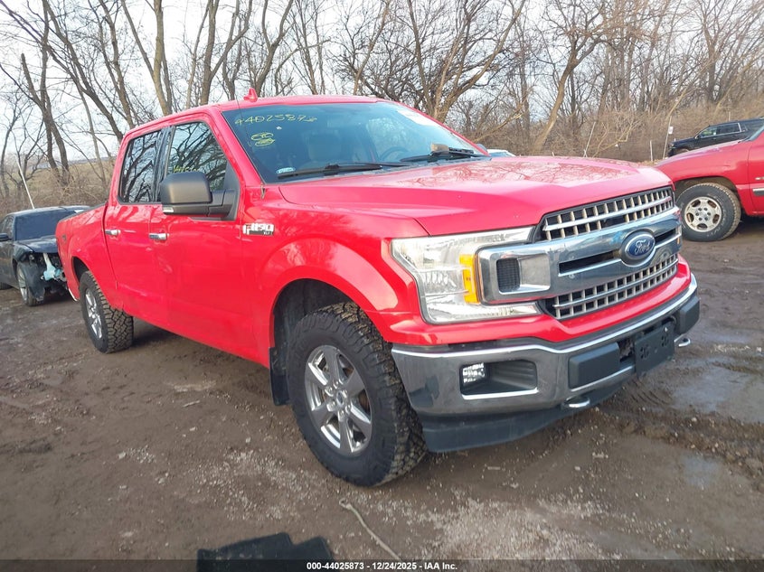 1FTFW1E50JKE62695 2018 Ford F-150 Xlt auction photo 1