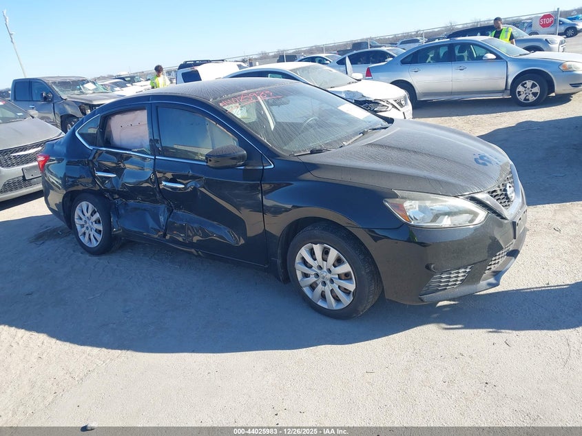 3N1AB7AP2HY360409 2017 Nissan Sentra Sv auction photo 1