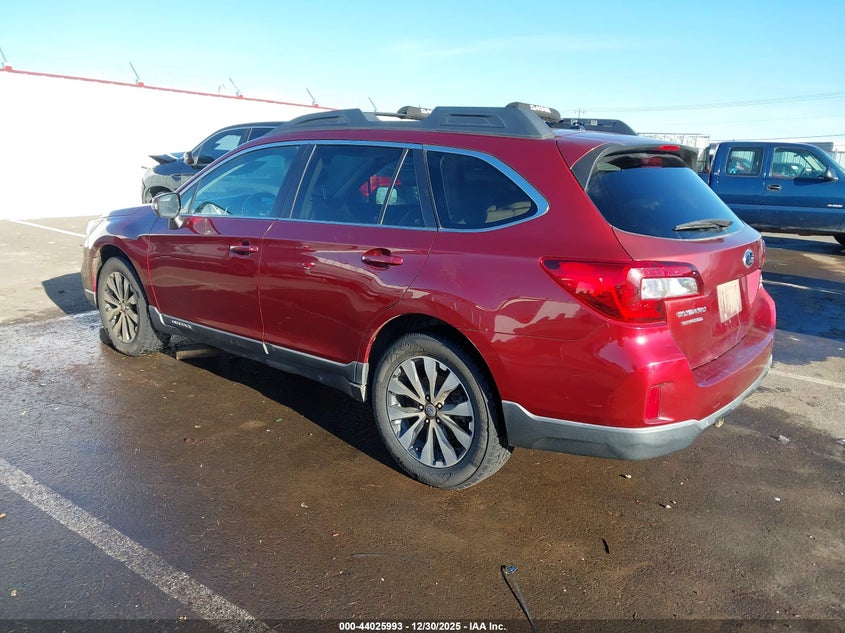 2015 Subaru Outback 2.5I Limited