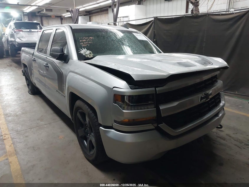 3GCPCPECXJG265507 2018 Chevrolet Silverado 1500 Custom auction photo 1