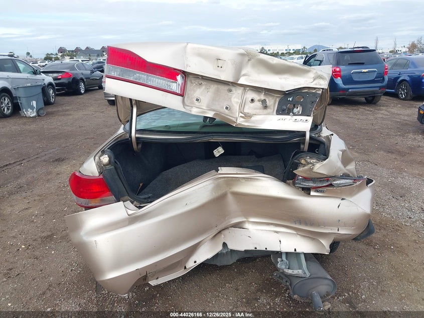 2001 Honda Accord 3.0 Ex VIN: 1HGCG16591A004370 Lot: 44026166