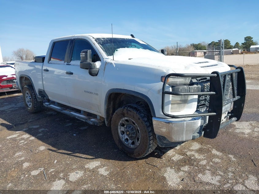 1GC1YLE75MF212738 2021 Chevrolet Silverado 2500Hd 4Wd Standard Bed Wt auction photo 1