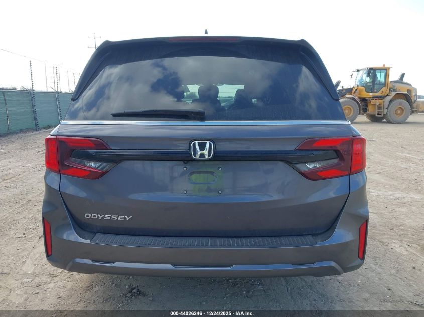 2025 Honda Odyssey - 5FNRL6H6XSB080096