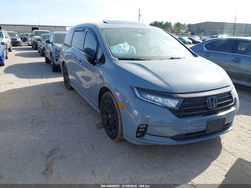 5FNRL6H77PB058928 2023 Honda Odyssey Sport auction photo 1
