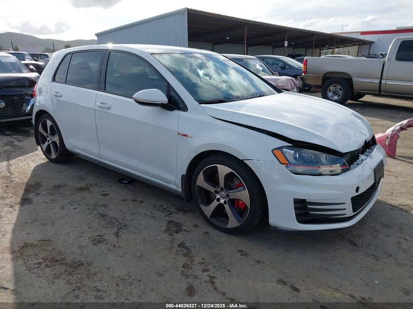 3VW547AU8HM055323 2017 Volkswagen Golf Gti Autobahn 4-Door/S 4-Door/Se 4-Door/Sport 4-Door auction photo 1