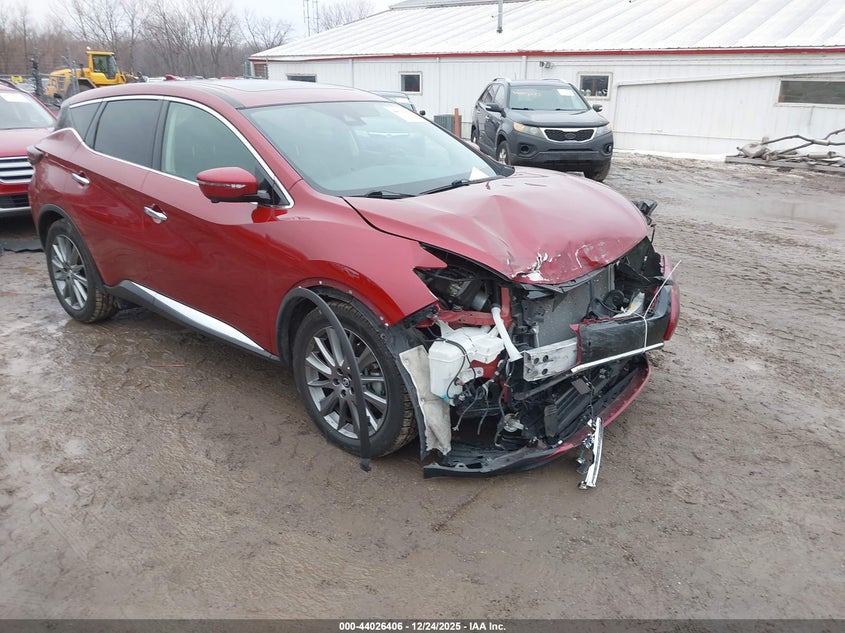 2021 Nissan Murano Sv Intelligent Awd