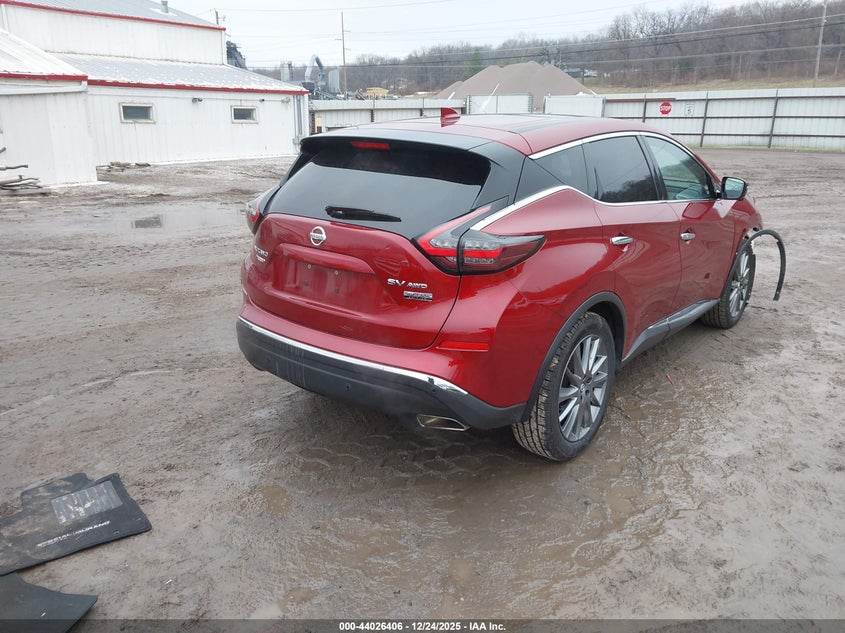 2021 Nissan Murano Sv Intelligent Awd