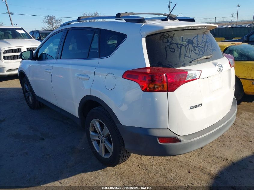 2015 Toyota Rav4 Xle