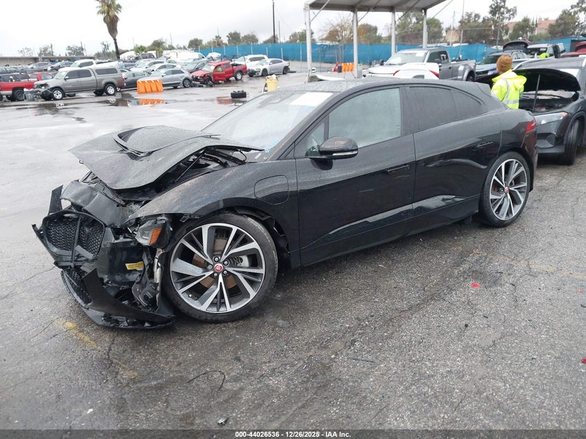 Vin: sadhd2s11n1618586, lot: 44522300, jaguar i-pace hse ev400 awd automatic 20222