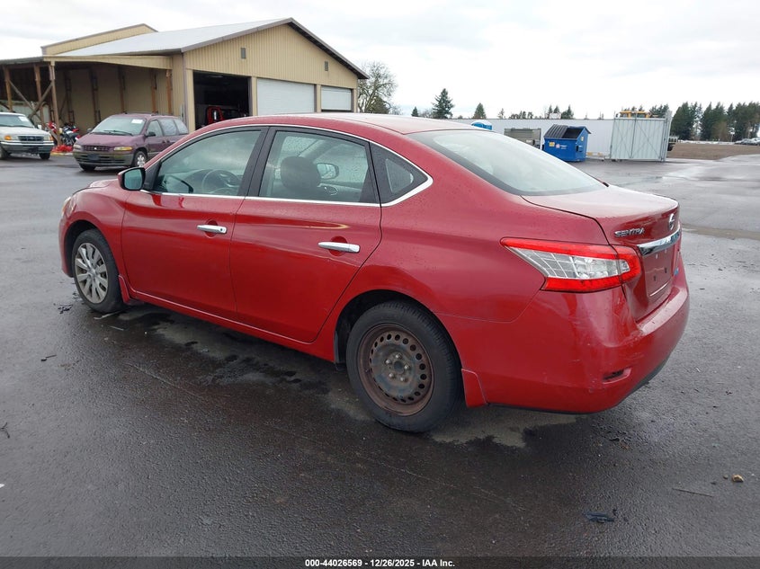 2014 Nissan Sentra Fe+ S/Fe+ Sv/S/Sl/Sr/Sv