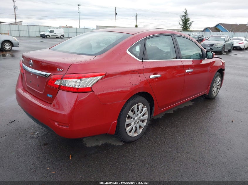2014 Nissan Sentra Fe+ S/Fe+ Sv/S/Sl/Sr/Sv