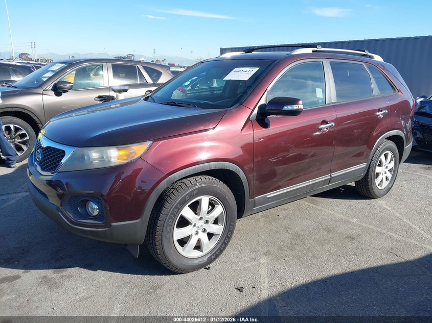2012 KIA SORENTO SPORT UTILITY VEHICLE 3.5L V-6 DOHC, VVT, 276HP