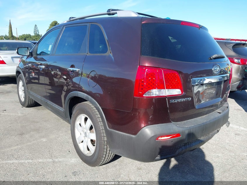 2012 KIA SORENTO SPORT UTILITY VEHICLE 3.5L V-6 DOHC, VVT, 276HP