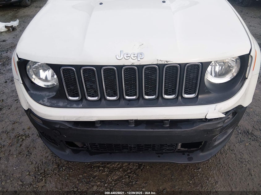 VIN ZACCJABB7HPF16280 2017 JEEP RENEGADE LATITUDE FWD