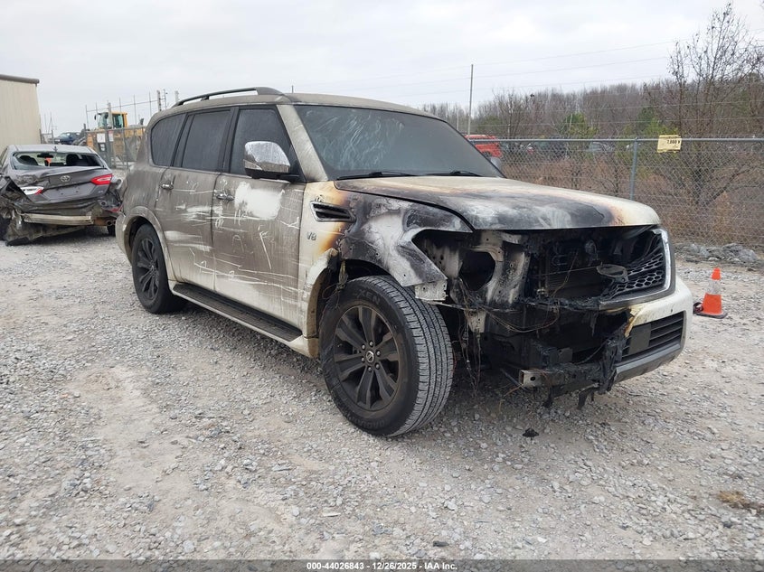 JN8AY2ND4L9106105 2020 Nissan Armada Platinum 2Wd auction photo 1