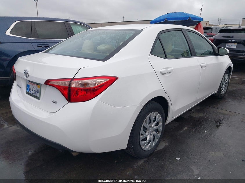 2017 Toyota Corolla Le