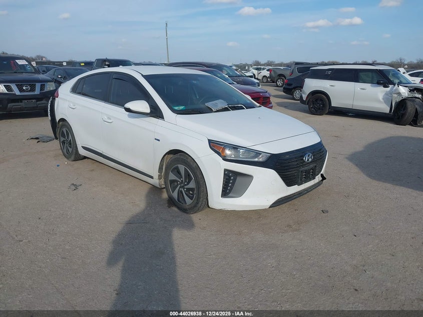 KMHC75LC0HU036864 2017 Hyundai Ioniq Hybrid Sel auction photo 1