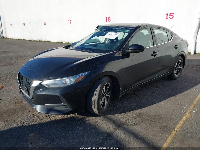 2022 Nissan Sentra Sv Xtronic Cvt