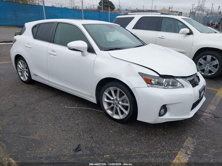 JTHKD5BH4D2140980 2013 Lexus Ct 200H auction photo 1