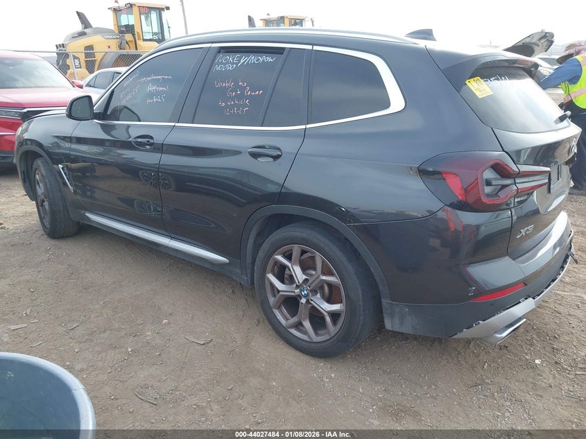 2022 BMW X3 Sdrive30I