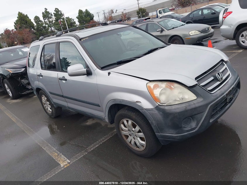 JHLRD78895C020738 2005 Honda Cr-V Ex auction photo 1