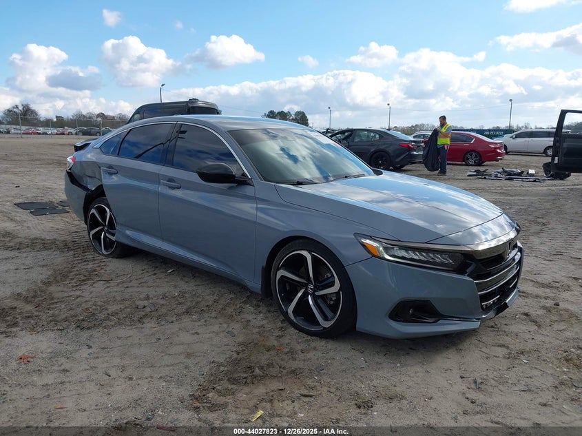 1HGCV1F34NA087152 2022 Honda Accord Sport auction photo 1