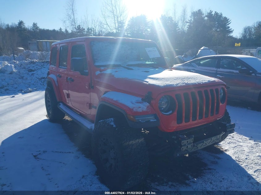 1C4HJXEG2JW173080 2018 Jeep Wrangler Unlimited Sahara 4X4 auction photo 1