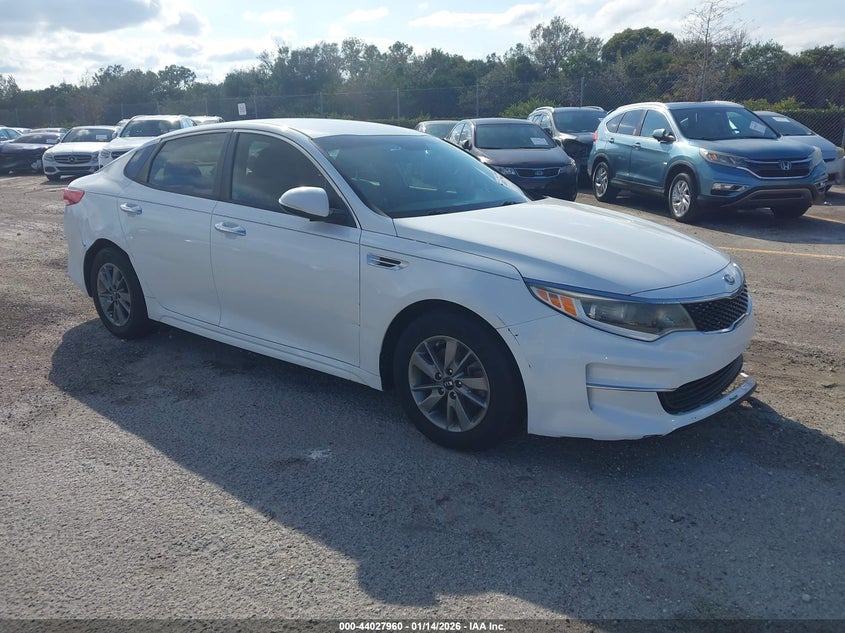 Vin: 5xxgt4l17gg007361, lot: 44523729, kia optima lx turbo 20161