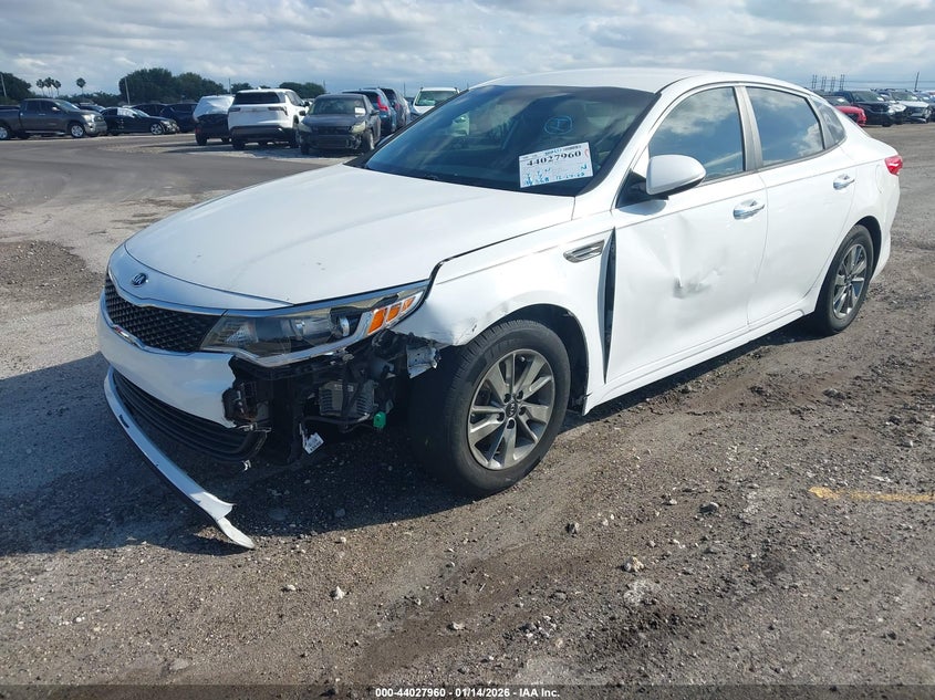 Vin: 5xxgt4l17gg007361, lot: 44523729, kia optima lx turbo 20162