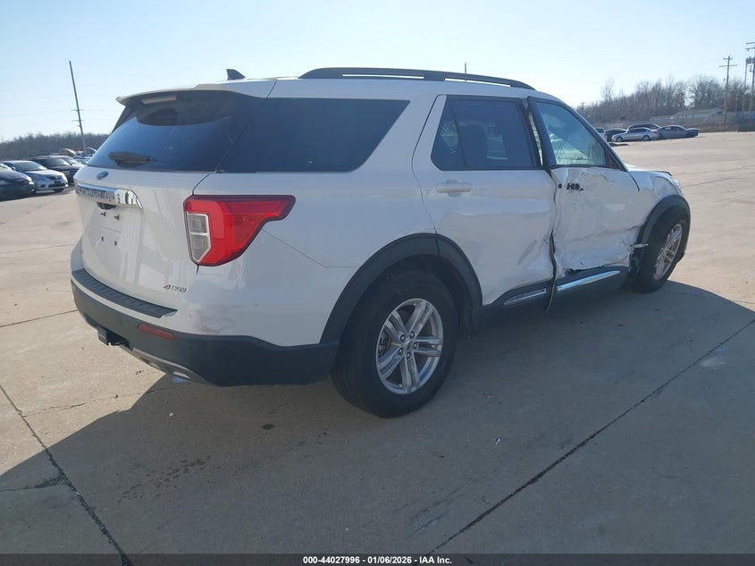 Vin: 1fmsk8dh7nga55248, lot: 44523766, ford explorer xlt 20224