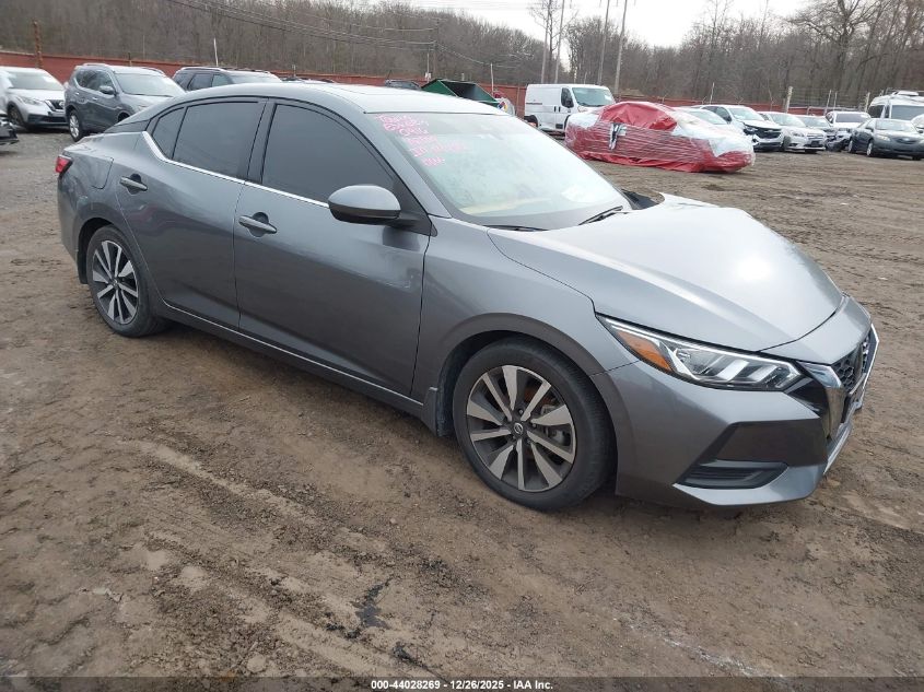 2022 Nissan Sentra Sv Xtronic Cvt