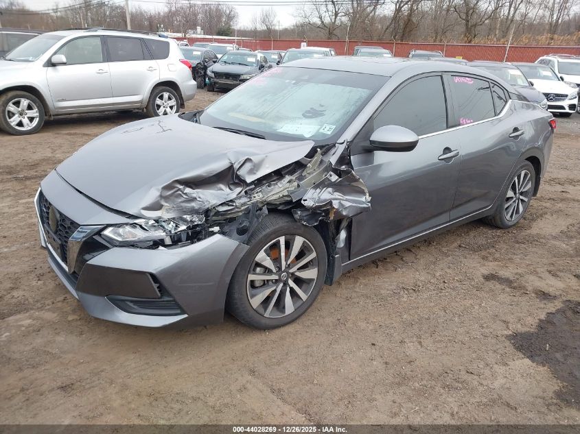 2022 Nissan Sentra Sv Xtronic Cvt