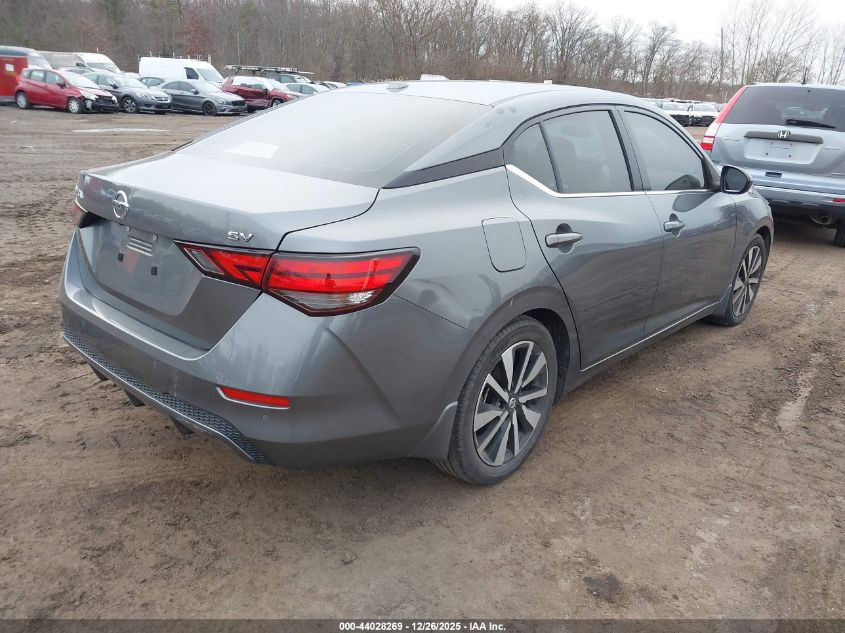2022 Nissan Sentra Sv Xtronic Cvt