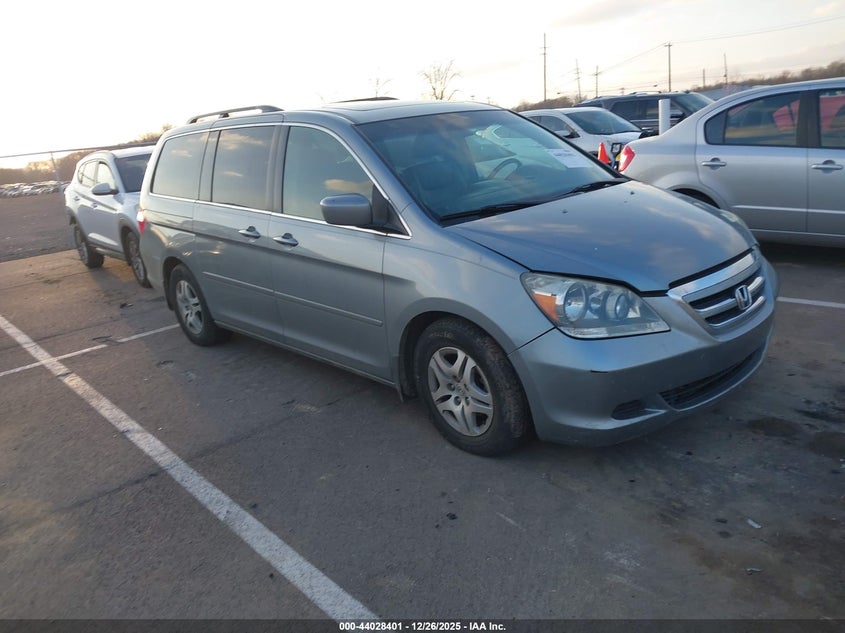 5FNRL38636B038776 2006 Honda Odyssey Ex-L auction photo 1