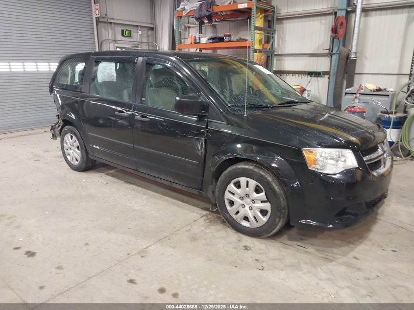2C4RDGBGXER305940 2014 Dodge Grand Caravan American Value Pkg auction photo 1