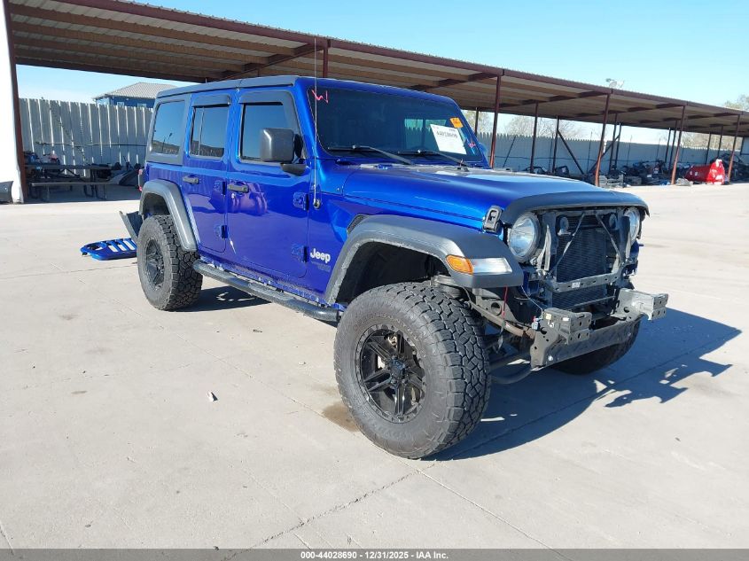 2019 Jeep Wrangler Unlimited Sport S 4X4