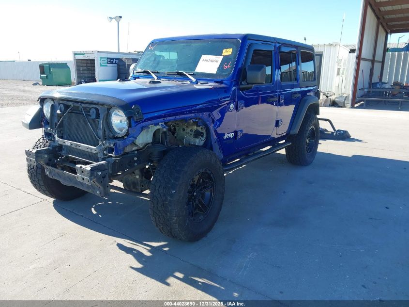 2019 Jeep Wrangler Unlimited Sport S 4X4