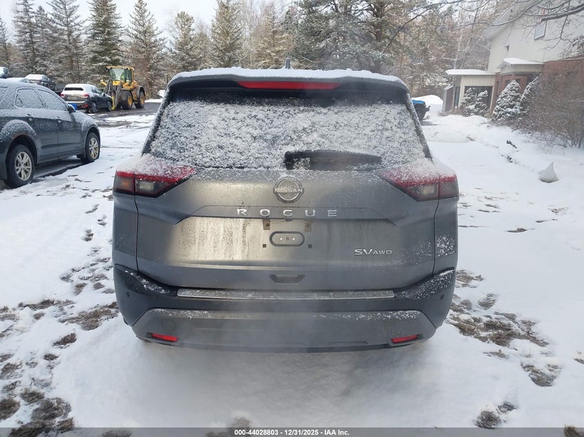 2022 Nissan Rogue Sv Intelligent Awd VIN: 5N1BT3BB5NC684996 Lot: 44028803