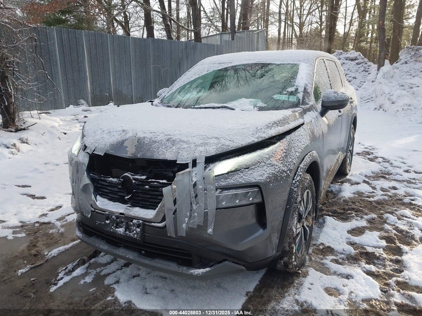 2022 Nissan Rogue Sv Intelligent Awd VIN: 5N1BT3BB5NC684996 Lot: 44028803