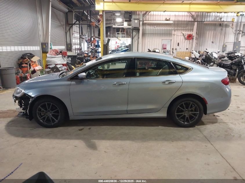 2015 Chrysler 200 C VIN: 1C3CCCCB9FN714390 Lot: 44028836