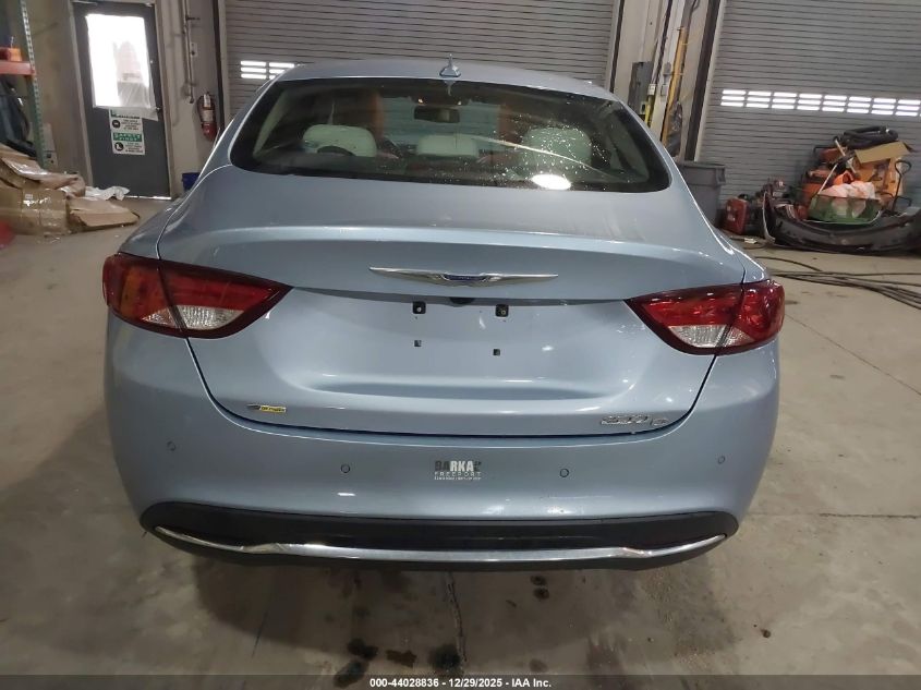 2015 Chrysler 200 C VIN: 1C3CCCCB9FN714390 Lot: 44028836
