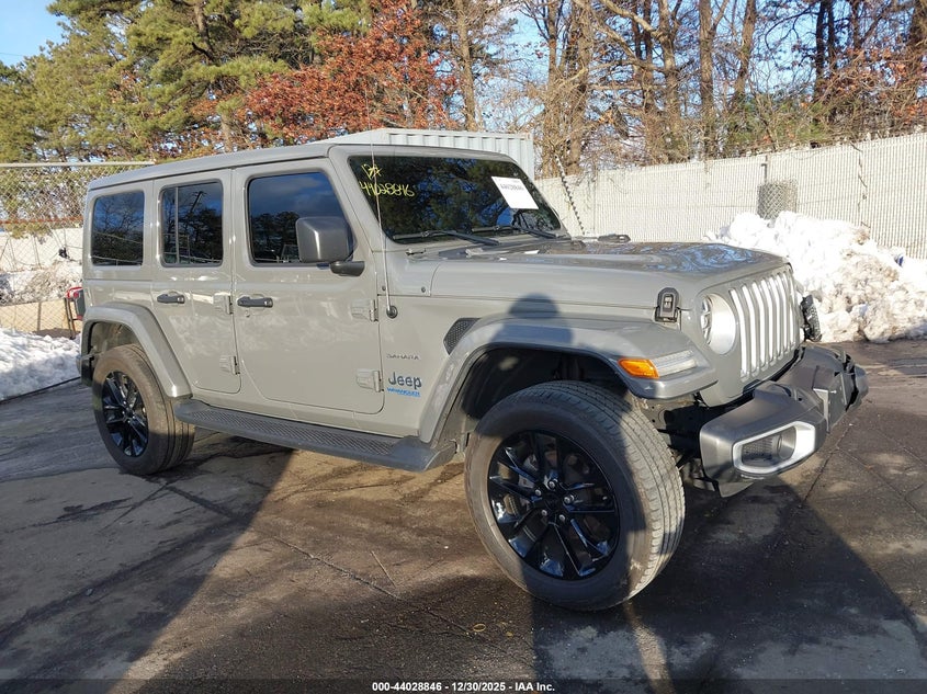 2021 JEEP WRANGLER 4XE UNLIMITED SAHARA 4X4