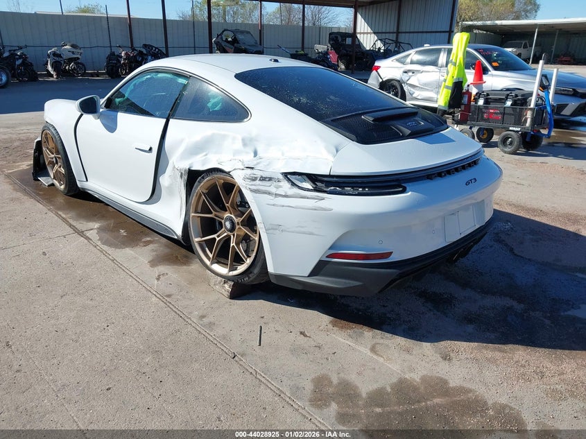 VIN WP0AC2A93NS270971 2022 PORSCHE 911 GT3/GT3 W/TOURING PACKAGE