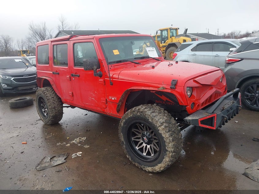 1C4HJWEG1JL900737 2018 Jeep Wrangler Jk Unlimited Sahara auction photo 1