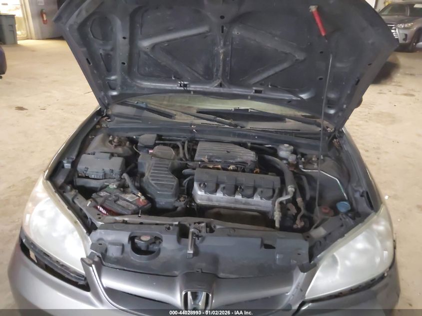 2004 Honda Civic Lx VIN: 2HGES155X4H597610 Lot: 44028993