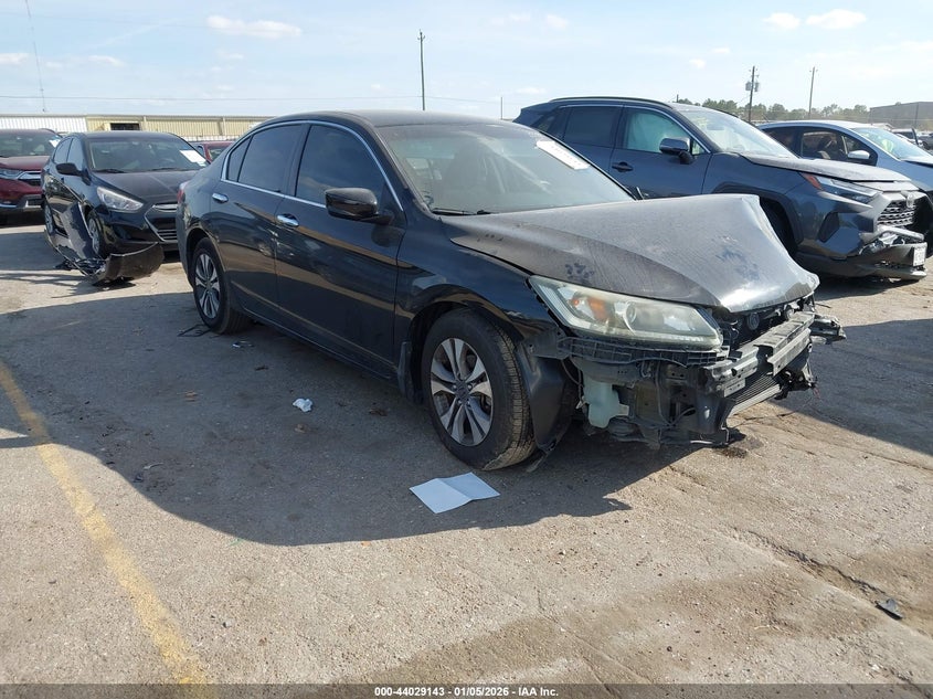 1HGCR2F35DA105845 2013 Honda Accord Lx auction photo 1